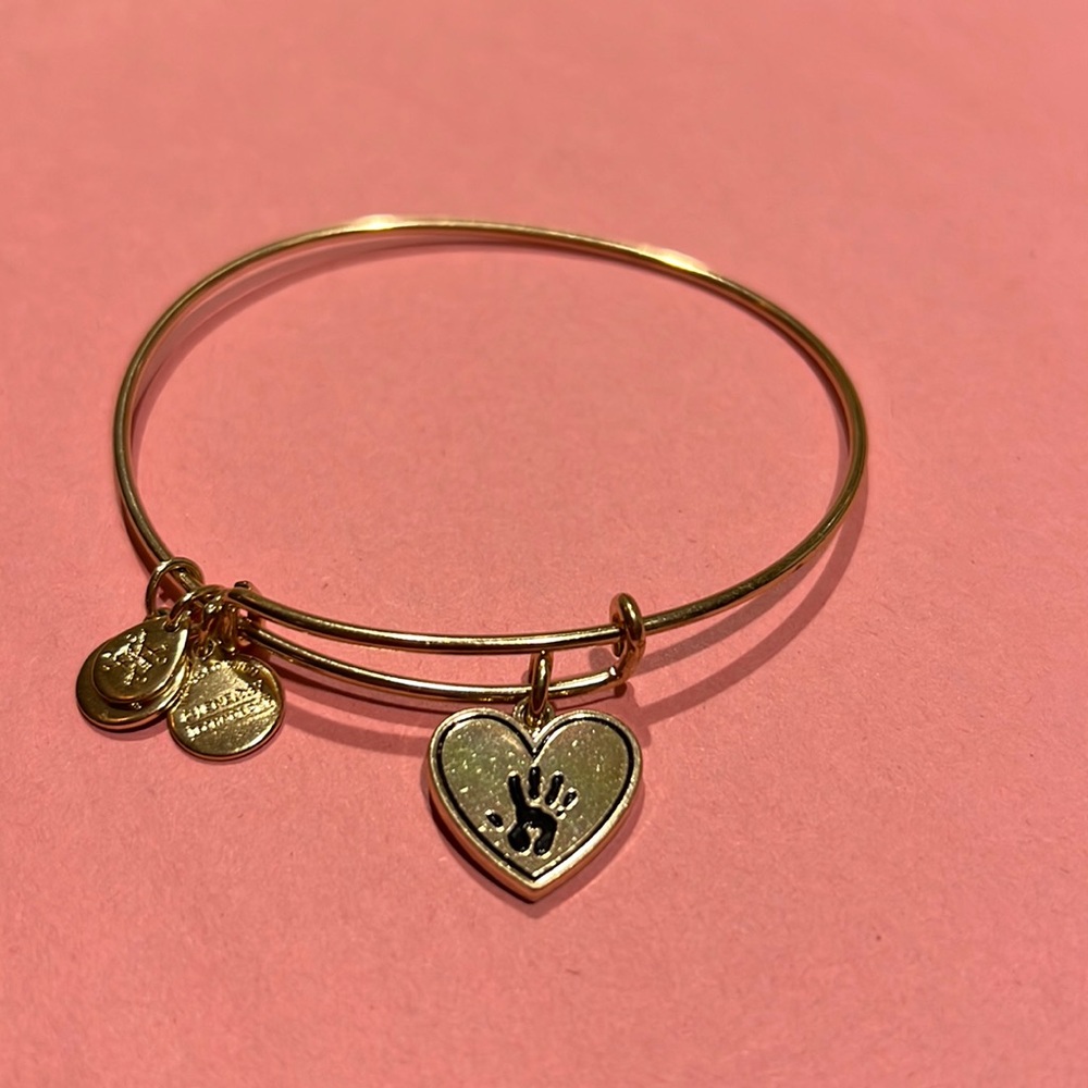 Alex and Ani baby charm bracelet